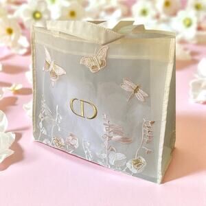 Christian Dior Beauty Butterfly Dragonfly VIP GWP Mesh Large Tote Bag